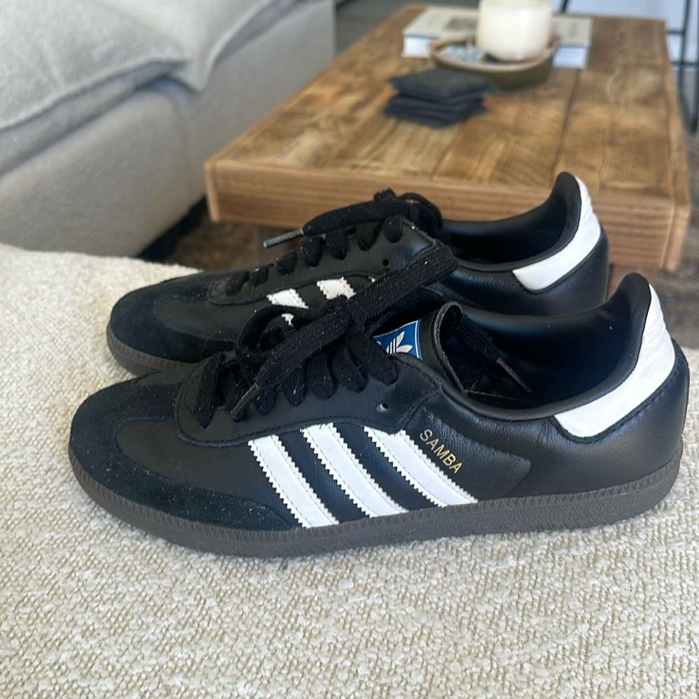 adidas Samba Black and White Sneakers